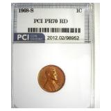 1968-S Cent PCI PR70 RD
