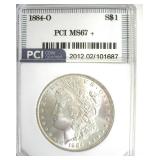 1884-O Morgan MS67+ LISTS $6500