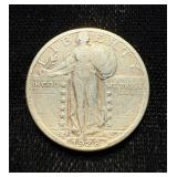 1928-S Quarter VF