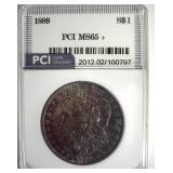 1889 Morgan MS65+ LISTS $475