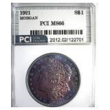 1921 Morgan MS66 LISTS $700