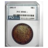 1881-O Morgan MS65+ LISTS $2150