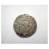 590-628 AD Sasanian Khusro II AR Drachm