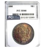 1886 Morgan MS66 LISTS $475