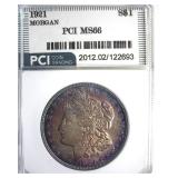 1921 Morgan MS66 LISTS $700