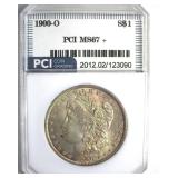 1900-O Morgan MS67+ LISTS $1200