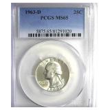 1933-D Quarter PCGS MS65