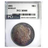 1921 Morgan MS66 LISTS $700