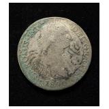 1800 8 Reales Silver Crown China Chopmarks