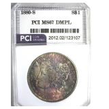 1880-S Morgan MS67 DMPL LISTS $10000