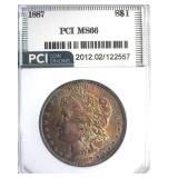 1887 Morgan MS66 LISTS $425