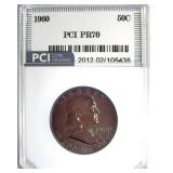 1960 Franklin PR70 LISTS $825 IN 69