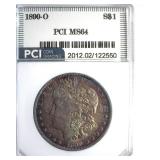 1890-O Morgan PCI MS64 Excellent Toning