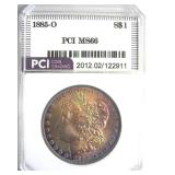 1885-O Morgan MS66 LISTS $450