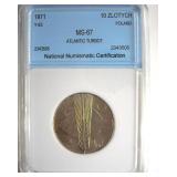 1971 10 Zlotych NNC MS67 Atlantic Turbot