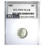 1963 Dime PR70 DCAM LISTS $150 in 69 DCAM