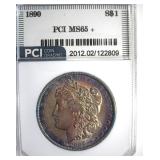 1890 Morgan MS65+ LISTS $2200