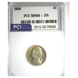 1956 Nickel MS66+ FS LISTS $675