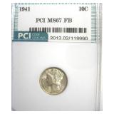 1941 Dime MS67 FB LISTS $195
