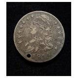 1814 Bust Half Dollar Holed