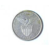 1908-S Peso AU Philippines