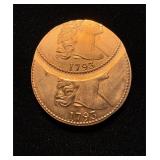 1793 Cap Cent Dbl Struck GEM Gallery Mint
