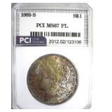 1882-S Morgan MS67 PL LISTS $2500