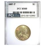 2007-P Sacagawea $ MS69 LISTS $150 IN 68