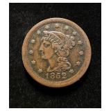 1852 Large Cent