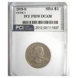 1979-S T1 Susan B Anthony PCI PR70 DCAM