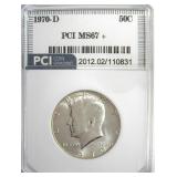 1970-D Kennedy MS67+ LISTS $20000