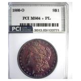 1880-O Morgan MS64+ PL LISTS $6500