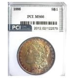1886 Morgan MS66 LISTS $475
