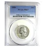 1956 Quarter PCGS PR67