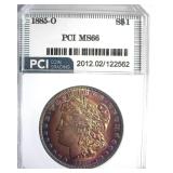 1885-O Morgan MS66 LISTS $450