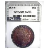 1878-S Morgan MS66 DMPL LISTS $27500