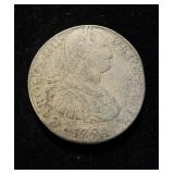1794 8 Reales Silver Crown