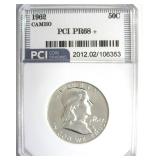1962 Franklin PR68+ CAM LISTS $300