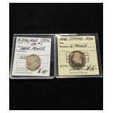 1936 6 Pence & 3P
