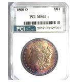 1898-O Morgan PCI MS65+ Incredible Color