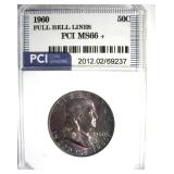 1960 Franklin MS66+ FBL LISTS $4000