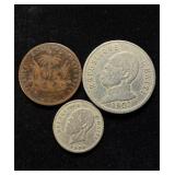 1905 1906 1895 Haiti Scarce