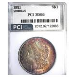 1921 Morgan MS66 LISTS $700