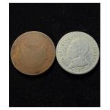 1907 1894 Haiti Scarce