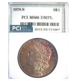 1878-S Morgan MS66 DMPL LISTS $27500