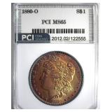 1880-O Morgan MS65 LISTS $14000