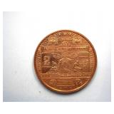 1oz Copper Round George Washington