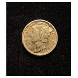 1935-D Dime UNC Nice Orig