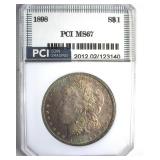 1898 Morgan MS67 LISTS $3300