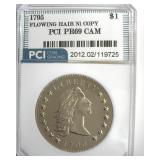 1795 Dollar PCI PR69 CAM Flowing Hair Ni Copy